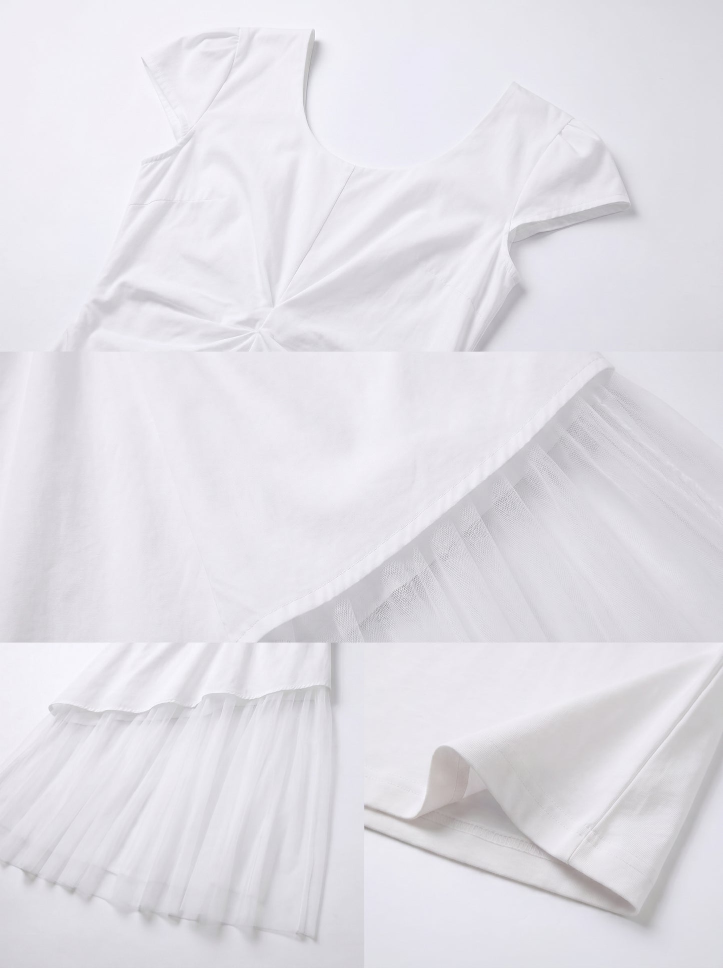 White Tulle Mini Dress product photo 1