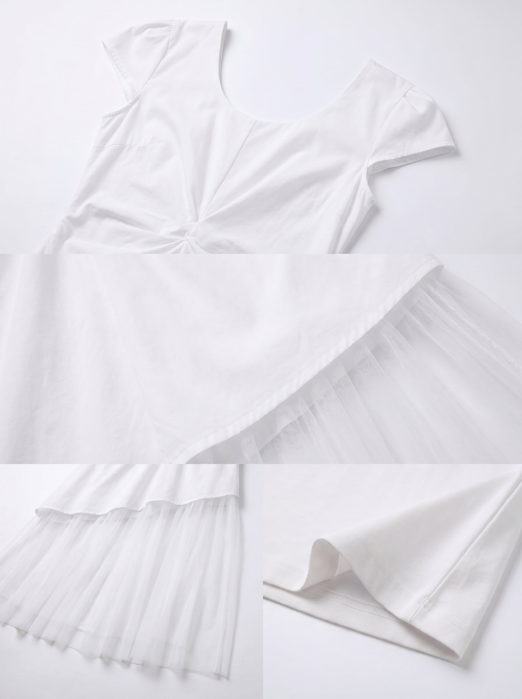 White Tulle Mini Dress product photo 1