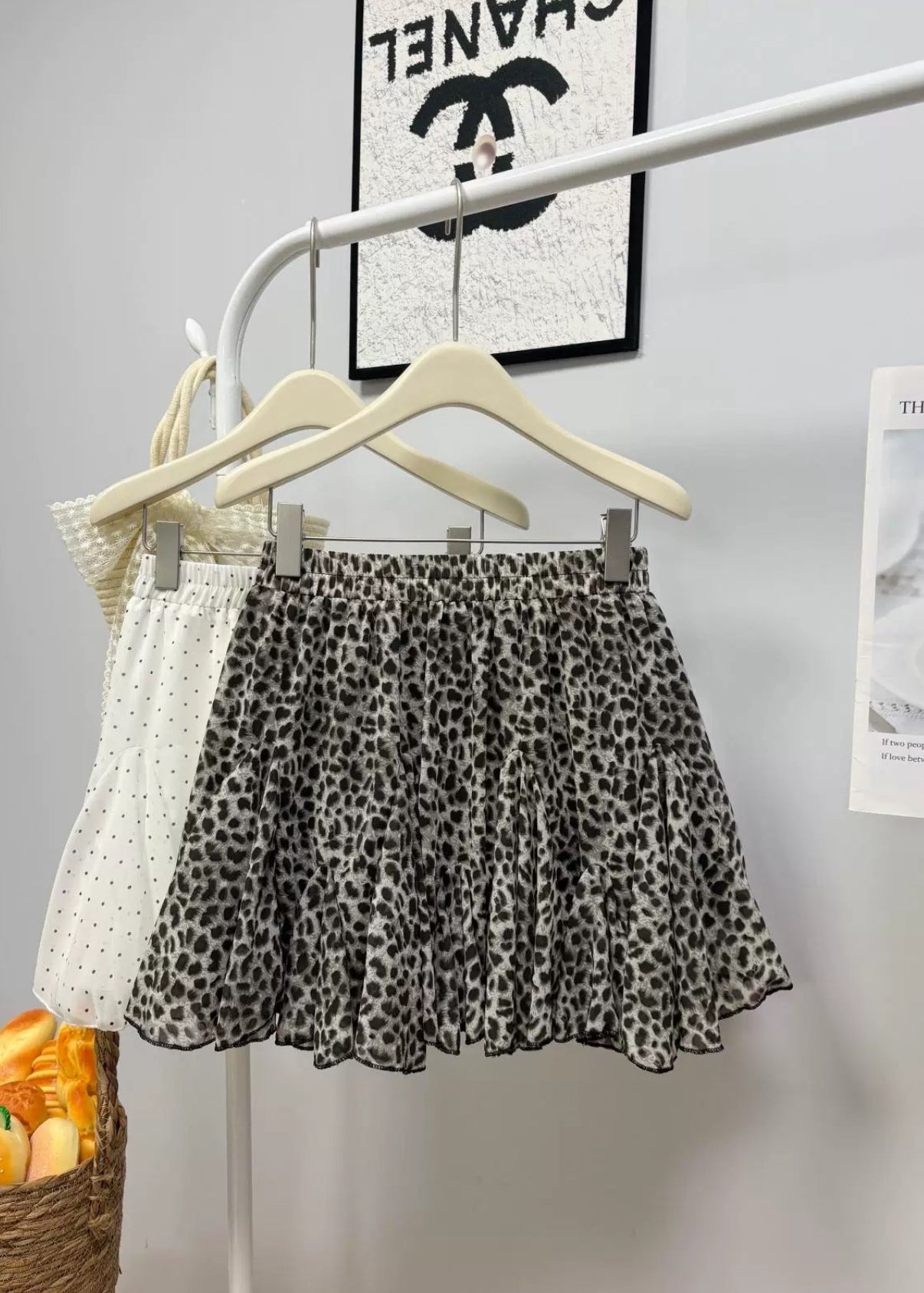 Leopard Print Mini Skirt product photo 1