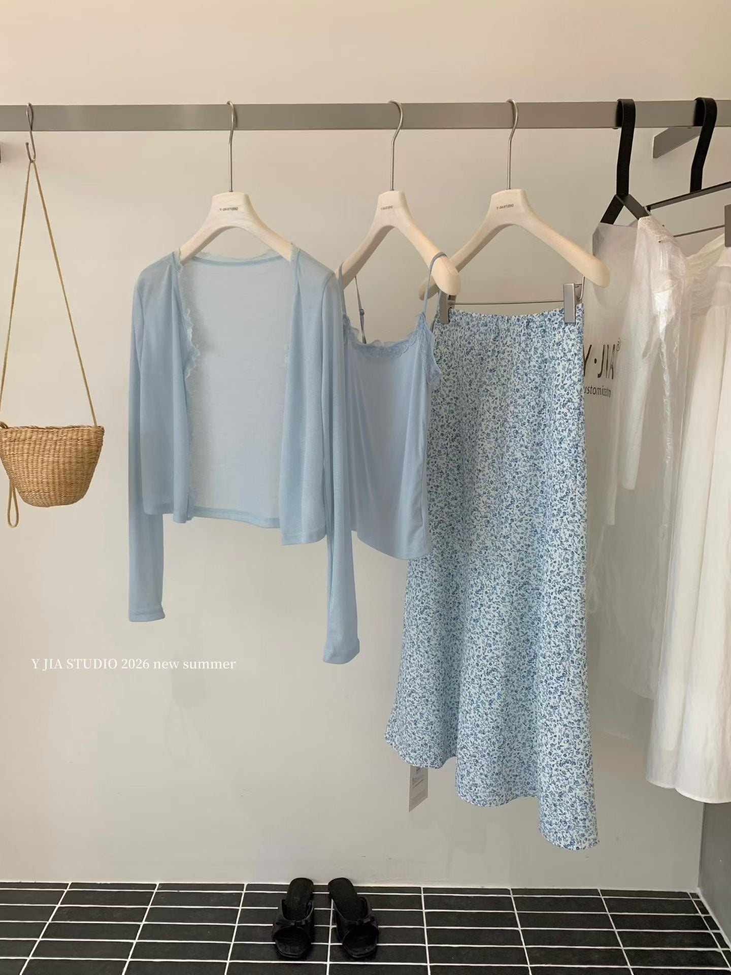 Light Blue Three Piece Dress Set product photo 2