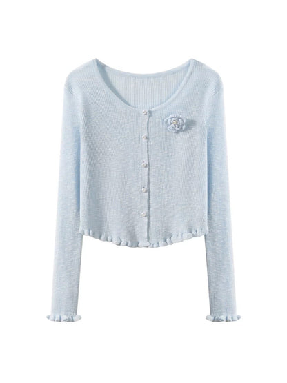 Three Color Sun Protection Long Sleeve Top product photo 2