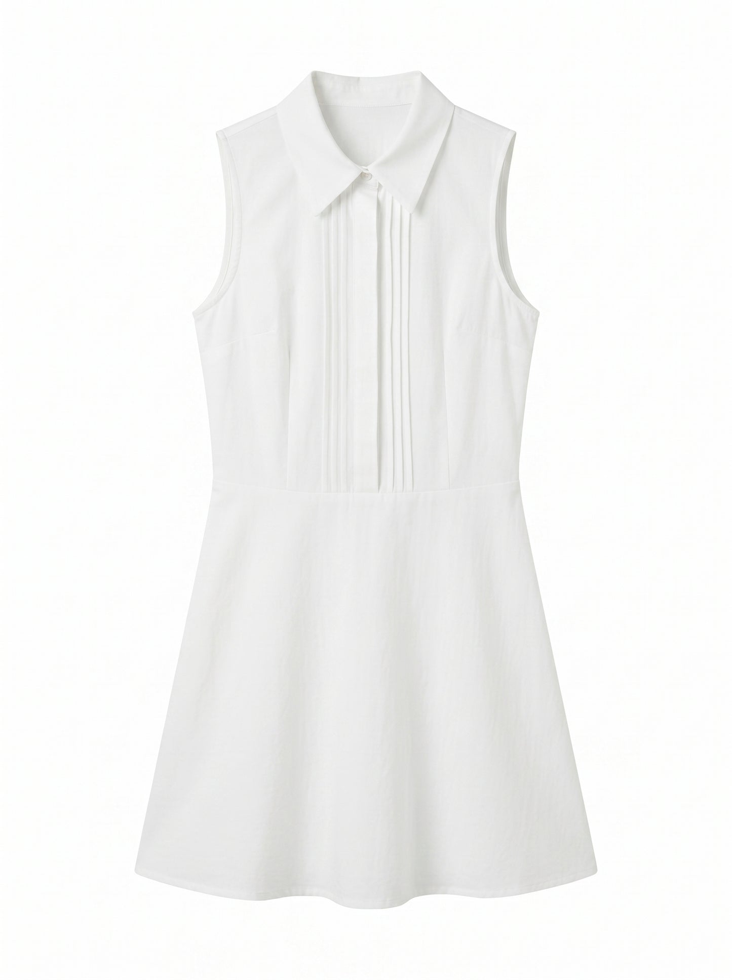 White Preppy Mini Dress product photo 2