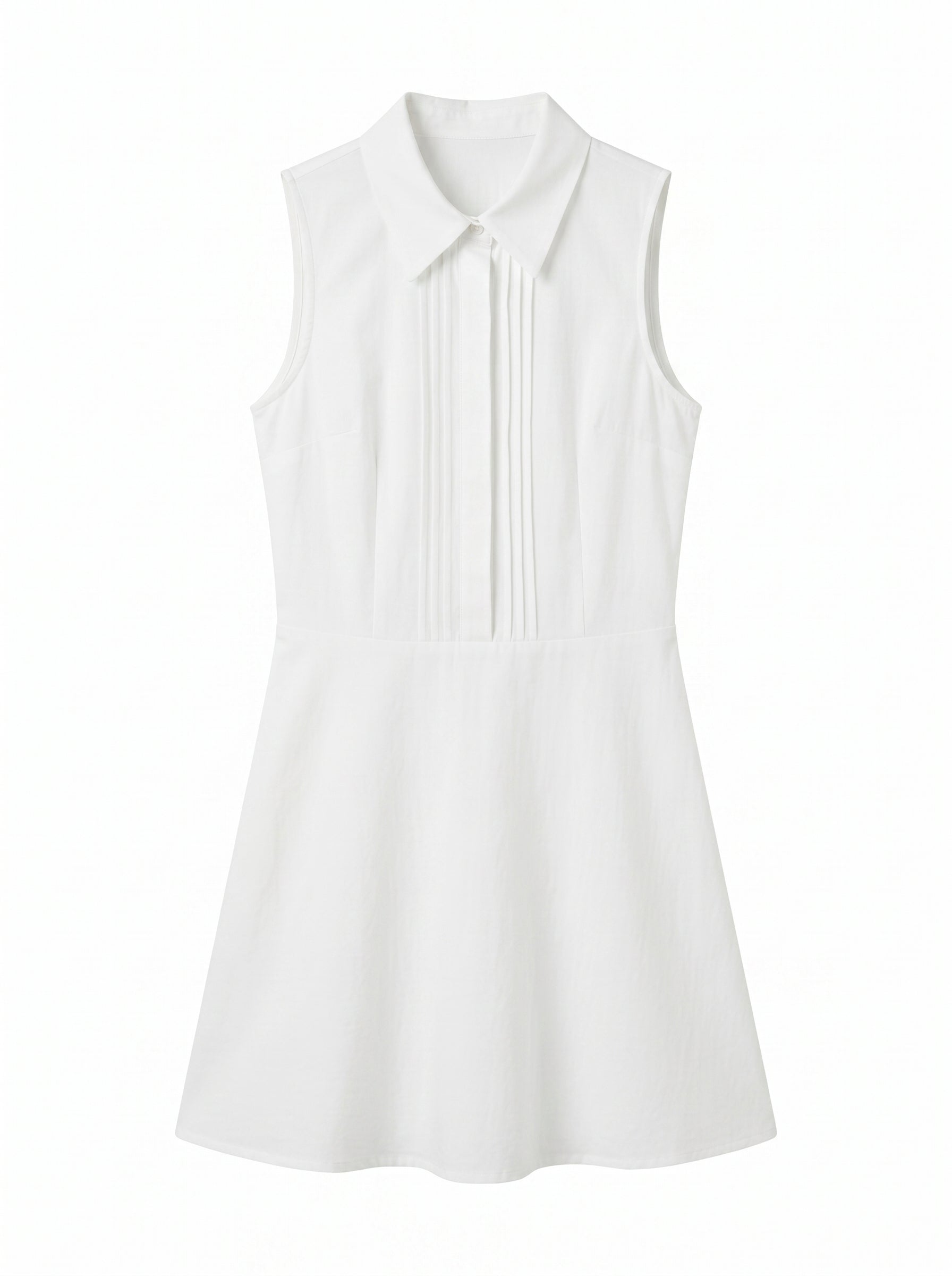 White Preppy Mini Dress product photo 2