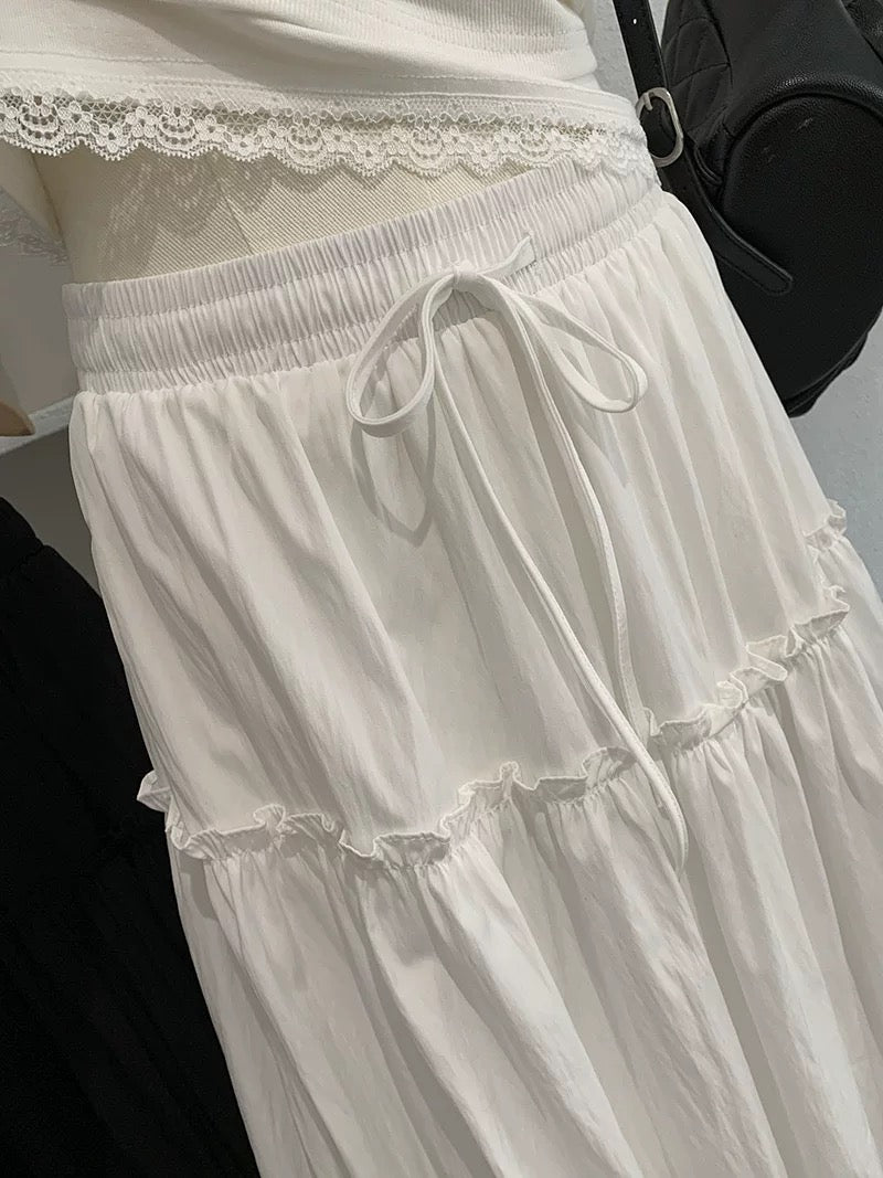 White Maxi Skirt product photo 2