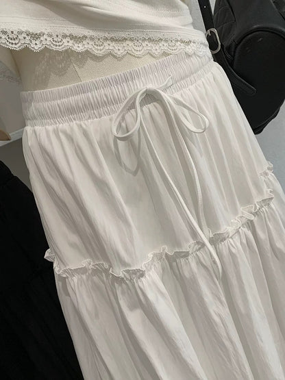 White Maxi Skirt product photo 2