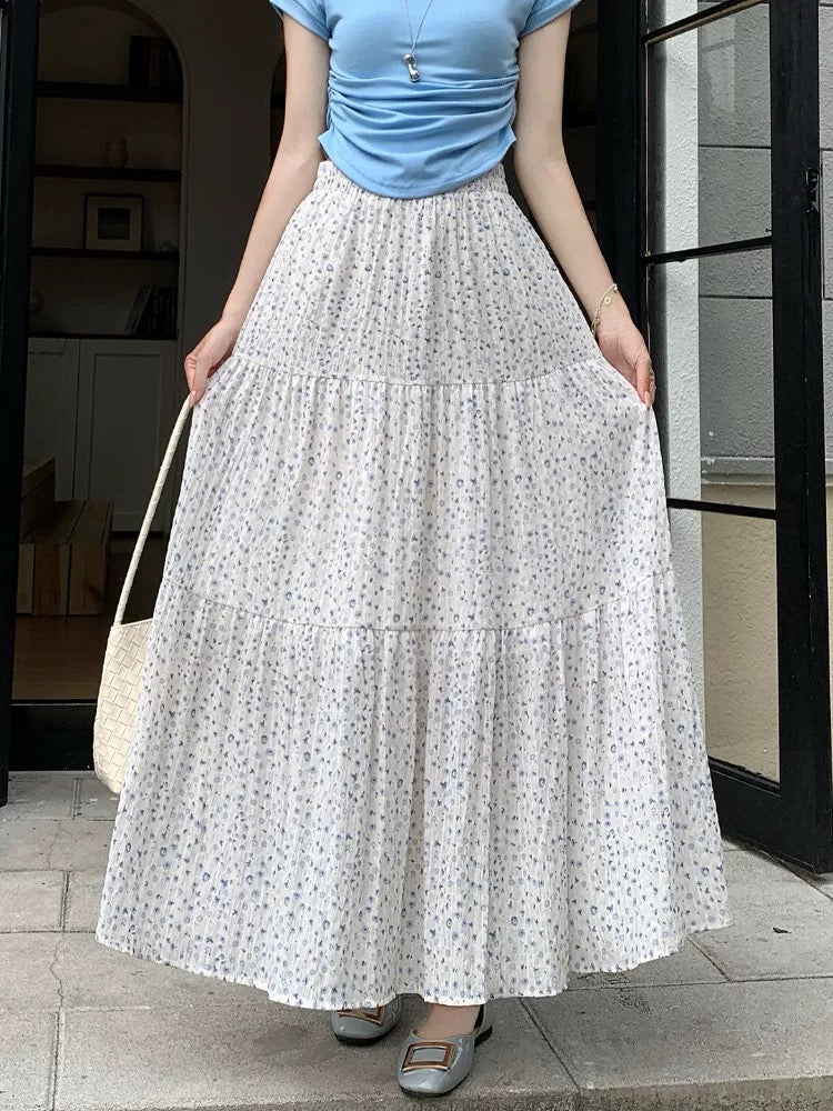 Floral Print Maxi Skirt product photo 2