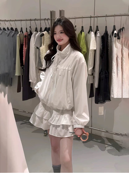 White Sun Protection Dress Set product photo 2