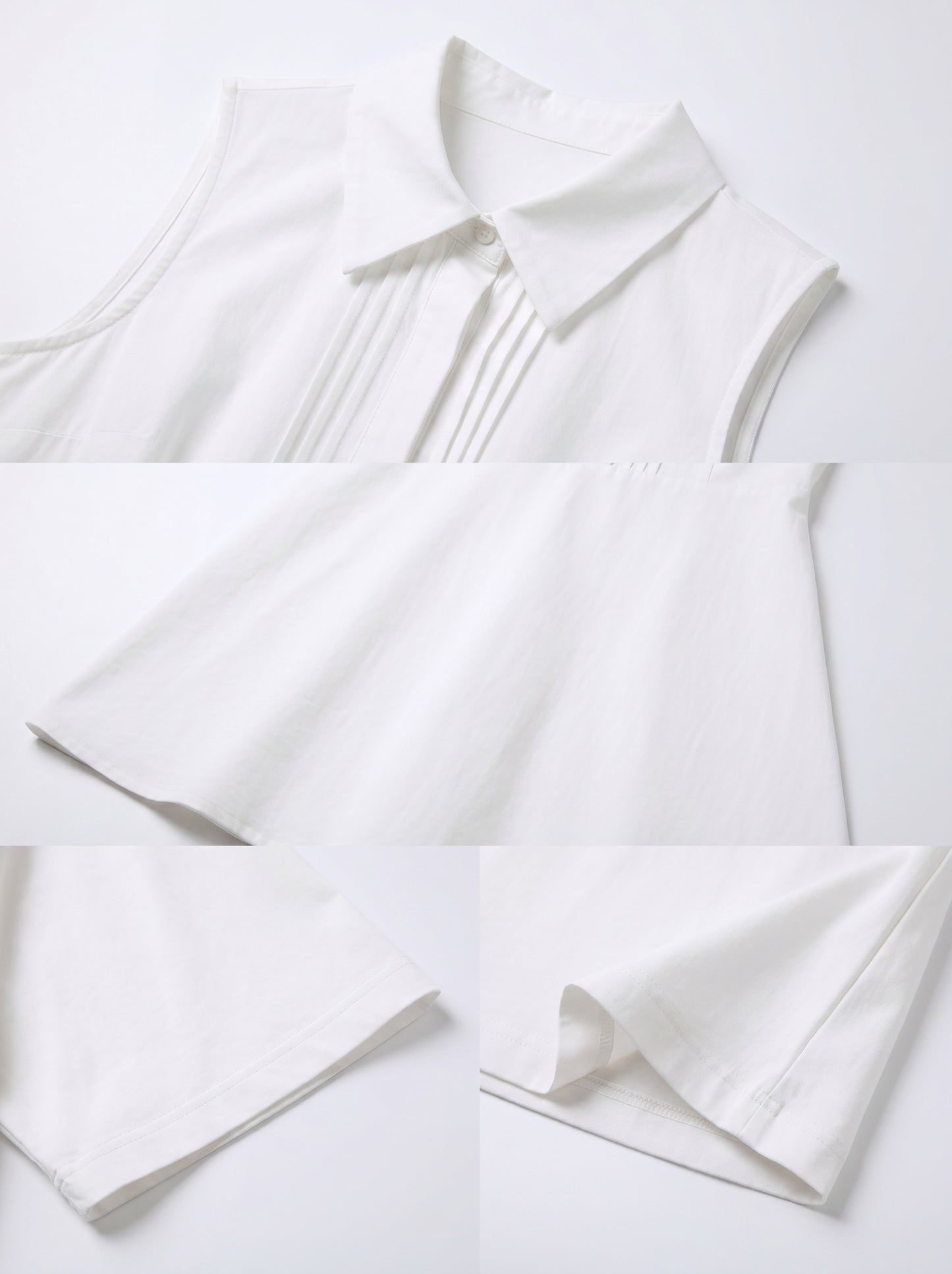White Preppy Mini Dress product photo 3