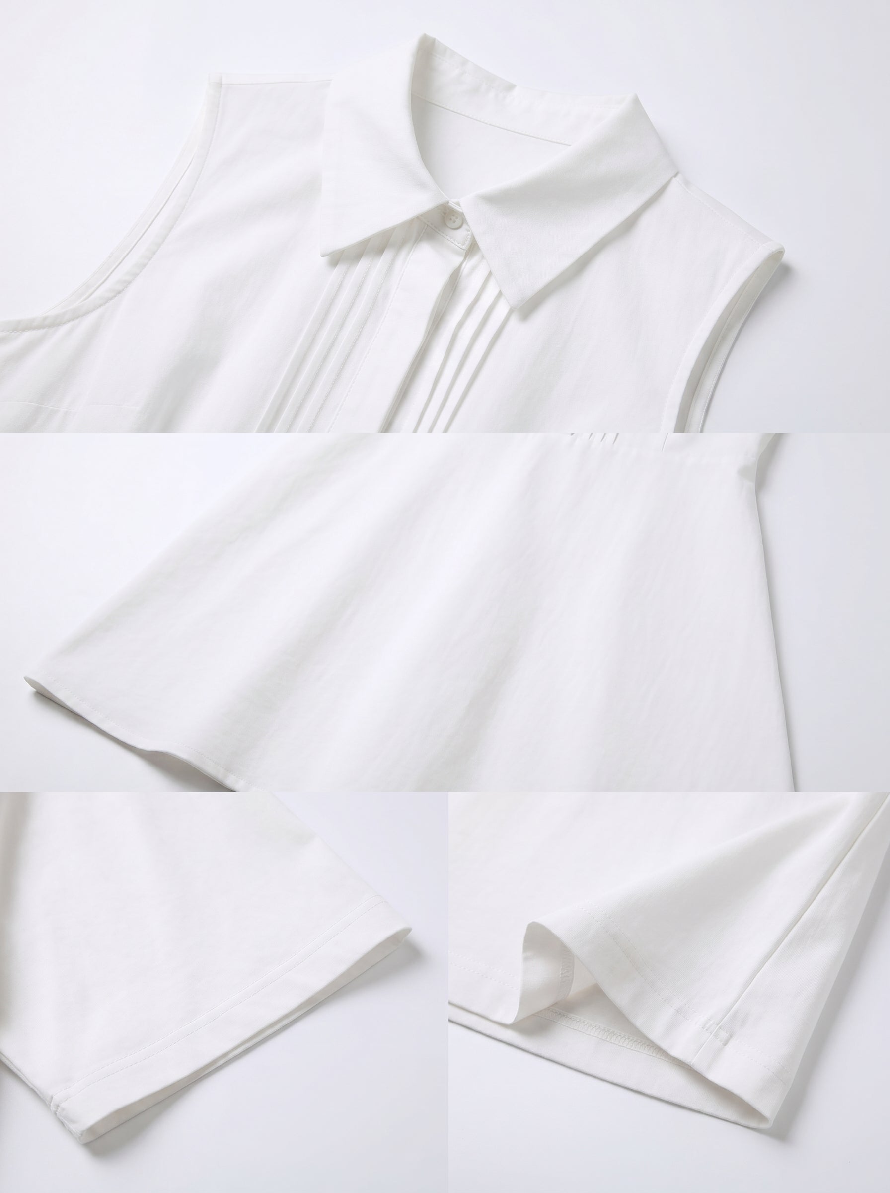 White Preppy Mini Dress product photo 3