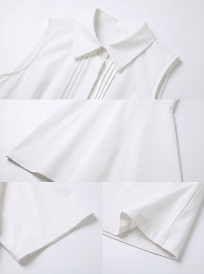 White Preppy Mini Dress product photo 3