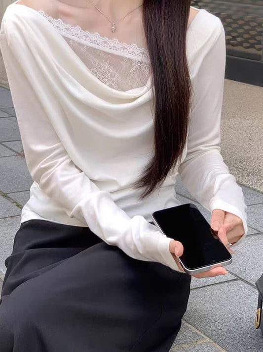 Lace Long Sleeve Top product photo 3