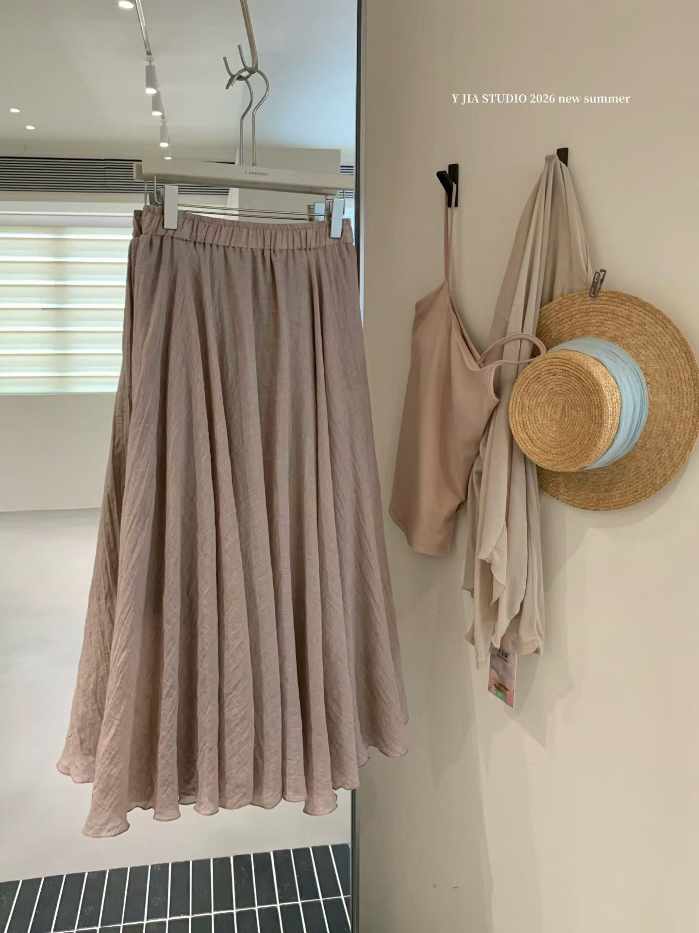 Brown Ladylike Three Piece Dress Set product photo 3