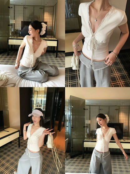 White and Gray Outfit Set product photo 3