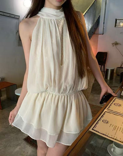 Bow Detail Pullover Mini Dress Set product photo 3