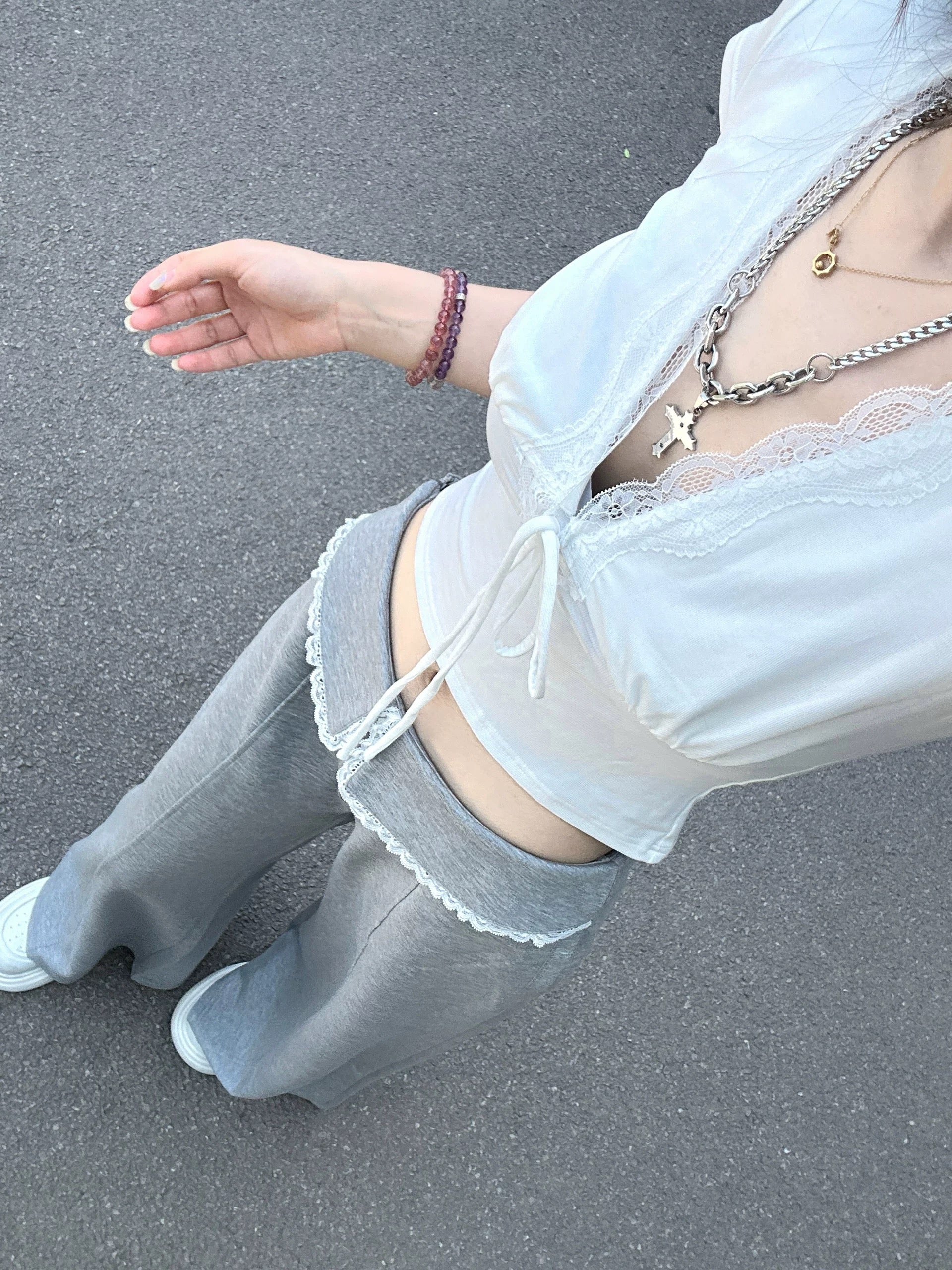White and Gray Outfit Set product photo 5