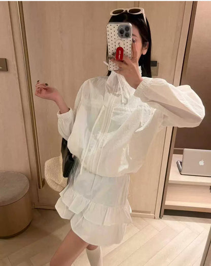 White Sun Protection Dress Set product photo 6
