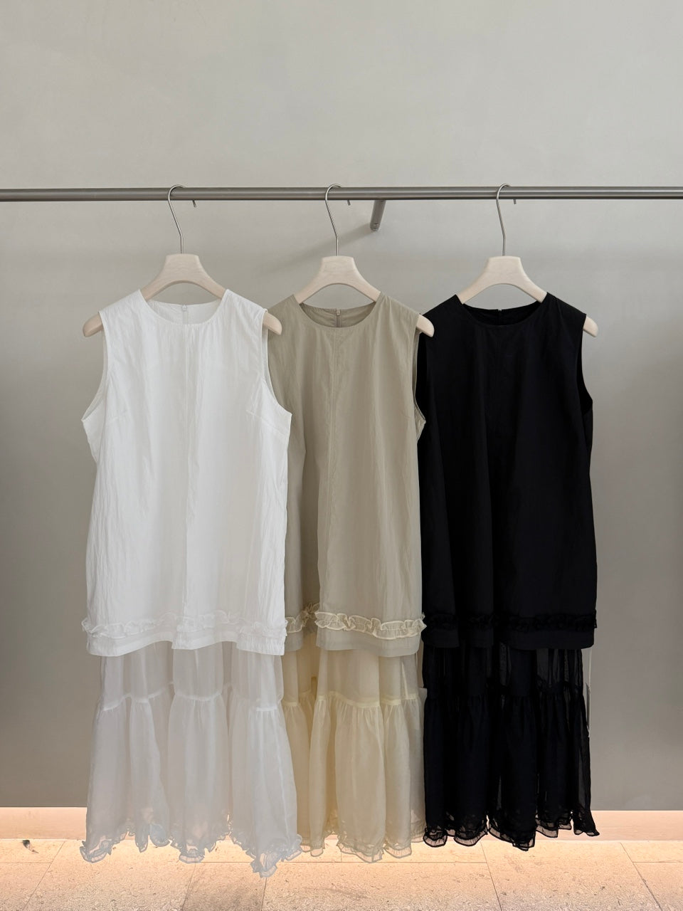 White Sleeveless Mini Dress product photo 6
