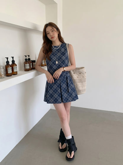 Blue Striped Mini Dress product photo 9
