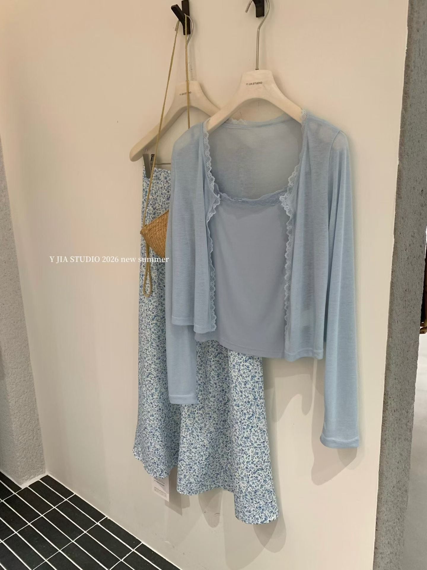 Light Blue Three Piece Dress Set product photo 9