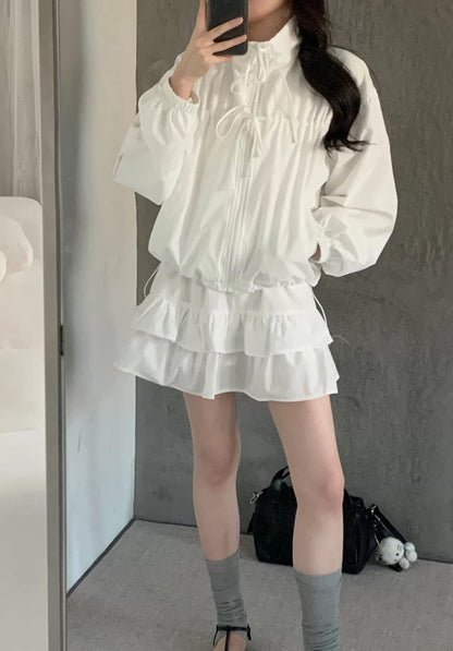 White Sun Protection Dress Set product photo 10