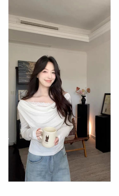 Lace Long Sleeve Top product photo 12