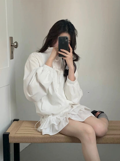 White Sun Protection Dress Set product photo 12