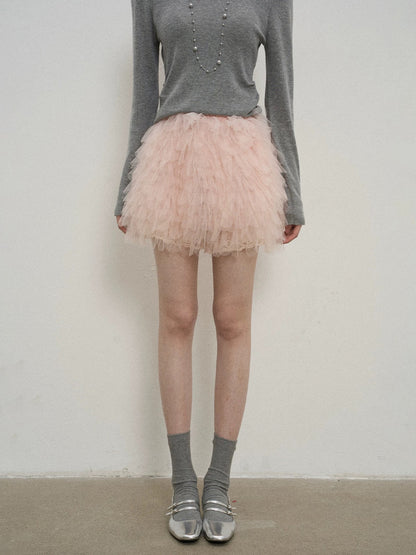 Soft Tulle Mini Skirt product photo 12
