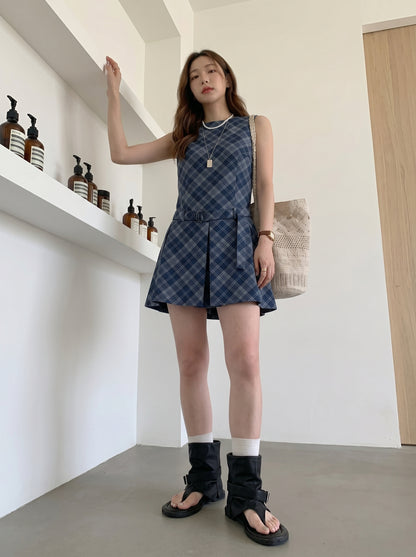 Blue Striped Mini Dress product photo 15
