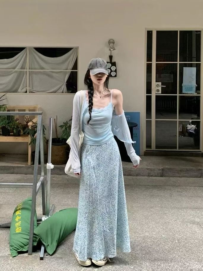 Light Blue Three Piece Dress Set product photo 15