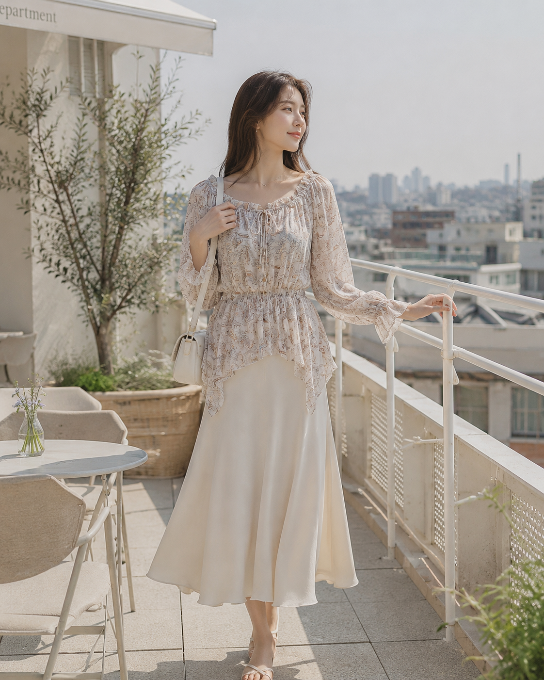 Paisley Breeze Off-Shoulder Blouse