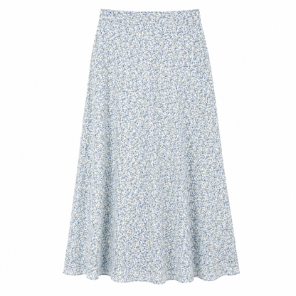 Light Blue Lace Cami & Bolero Three-Piece Skirt Set